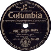 Sweet Georgia Brown - Bing Crosby/Isham Jones' Orchestra