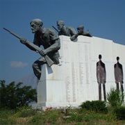Memorial to the EAM Resistance Fighters Distomo