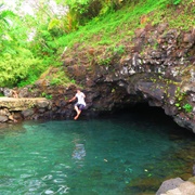 Piula Cave Pool