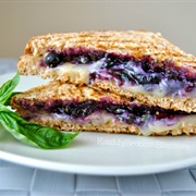 Blueberry Red Onion Grilled Cheese