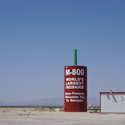World's Largest Firecracker, Alamo, Nevado