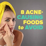 Cut Out Dairy & Processed Sugar to Reduce Acne
