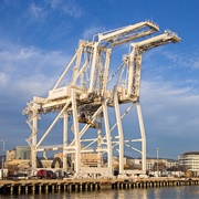 Port of Oakland-Cranes
