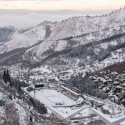 Ice-Skating at Medeu, Kazakhstan