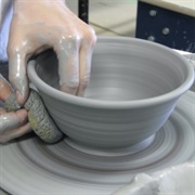 Work on a Pottery Wheel