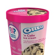 Baskin and Robbins Oreo &#39;N Cake Ice Cream