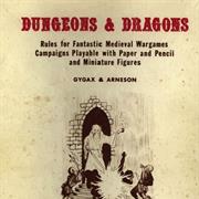 Dungeons & Dragons (Original Ed)