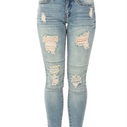 Distressed Jeans