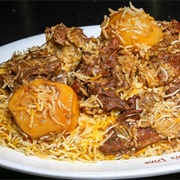 Bangladeshi Kacchi Biriyani