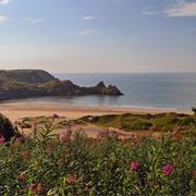 Three Cliffs Bay