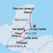 Guatemala to Mexico