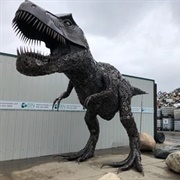 Junk Metal T-Rex, Saskatoon, Saskatchewan