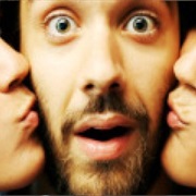 Get a Kiss From Two Ladies at Once