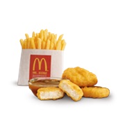 3Pk Chicken Nuggets & Small Fries Snack Deal