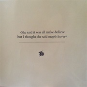 Rocky Dennis - Maple Leaves