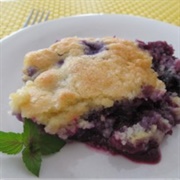 Blueberry Cobbler