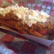 West Virginia-Style Hot Dog