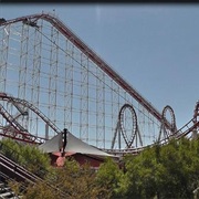 Excessive Roller Coasting Rides in Six Flags, L.A., USA