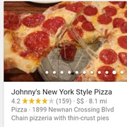 Johnny's New York Style Pizza