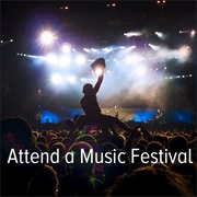Attend a Musical Festival