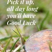 Picking Up a Penny Is Lucky