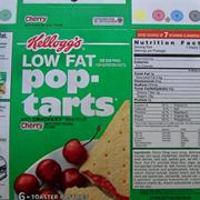 Unfrosted Cherry Pop Tart