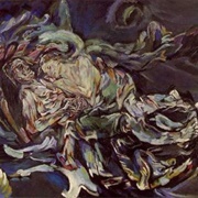 Oskar Kokoschka: The Bride of the Wind (1913-1914) Kunstmuseum Basel, Basel, Switzerland