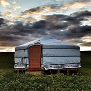 Sleep in a Yurt