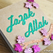 Say "Jazakallah"