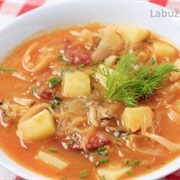Cabbage Soup With Sausage