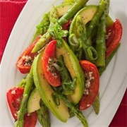 Asparagus Avocado Salad
