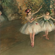 Two Dancers on Stage - Edgar Degas