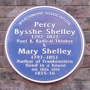 Mary Shelley's Home, London, UK