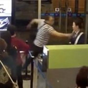Fighting With Airport Staff