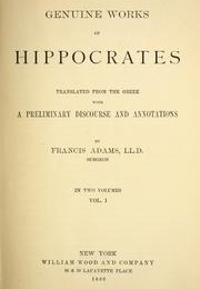 Works (Hippocrates)