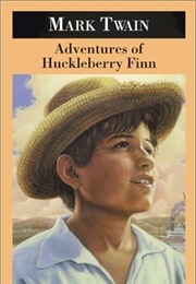 Adventures of Huckleberry Finn (Mark  Twain; Intro & E.D. by Everett Emerson)