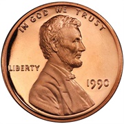 A Penny Minted Before 1990