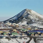 US McMurdo Station, Ross Island, Antarctica