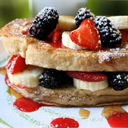 Pancakes With Fruits