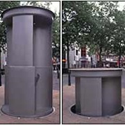 Pop-Up Urinal in Soho, London