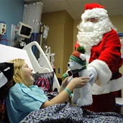 Dress Up as Santa and Visit Children's Hospital