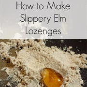 Slippery Elm for Sore Throat & Cough