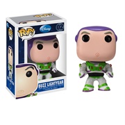 Buzz Lightyear Blue Disney Sign