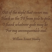 "Invictus" by William Ernest Henley