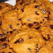 Pumpkin Chocolate Chip Cookie