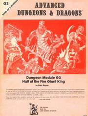 G3 Hall of the Fire Giant King