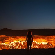 Stand Before Door to Hell, Turkmenistan