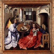 Robert Campin: The Mérode Altarpiece (C. 1425-1428) the Cloisters, Metropolitan Museum of Art