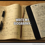 Write My Biography