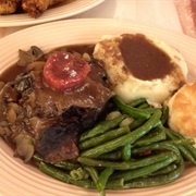 The Pot Roast at the Plaza Inn
